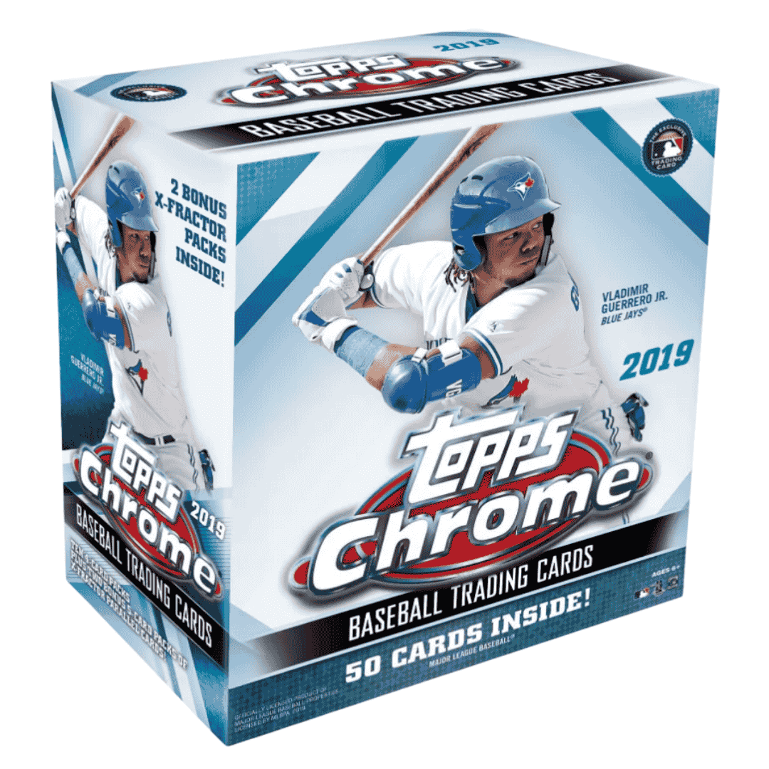 2019 Topps Chrome Baseball Mega Box