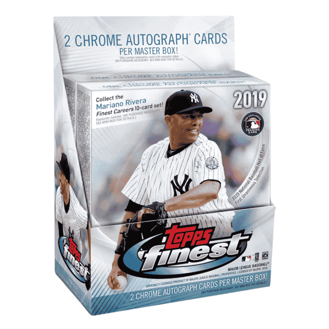 2019 Topps Finest Hobby Baseball Box
