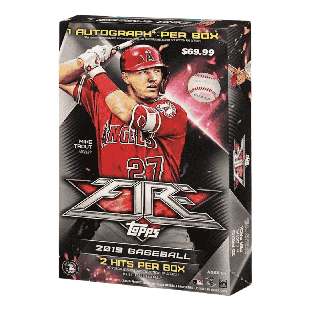 2019 Topps Fire Baseball Hobby Box
