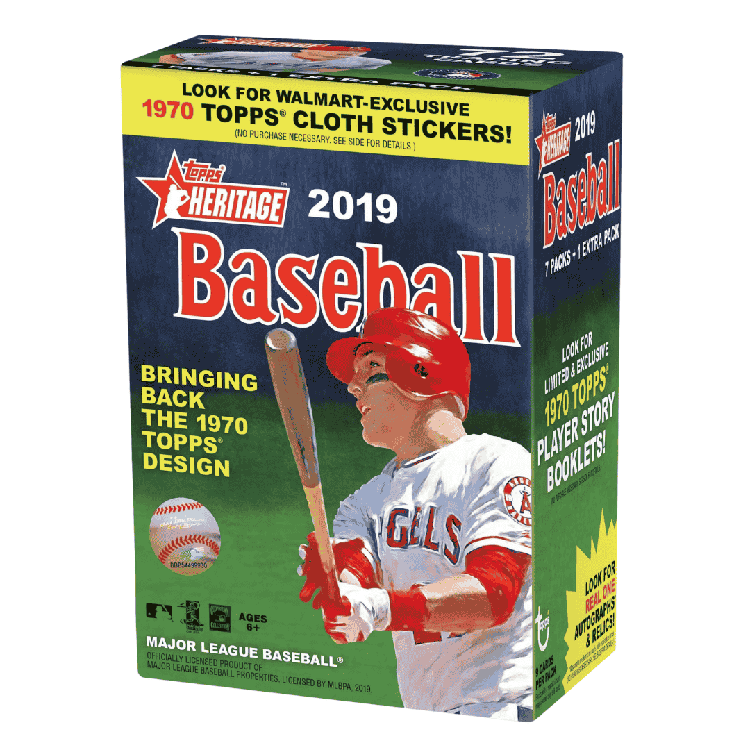 2019 Topps Heritage Baseball Blaster Box