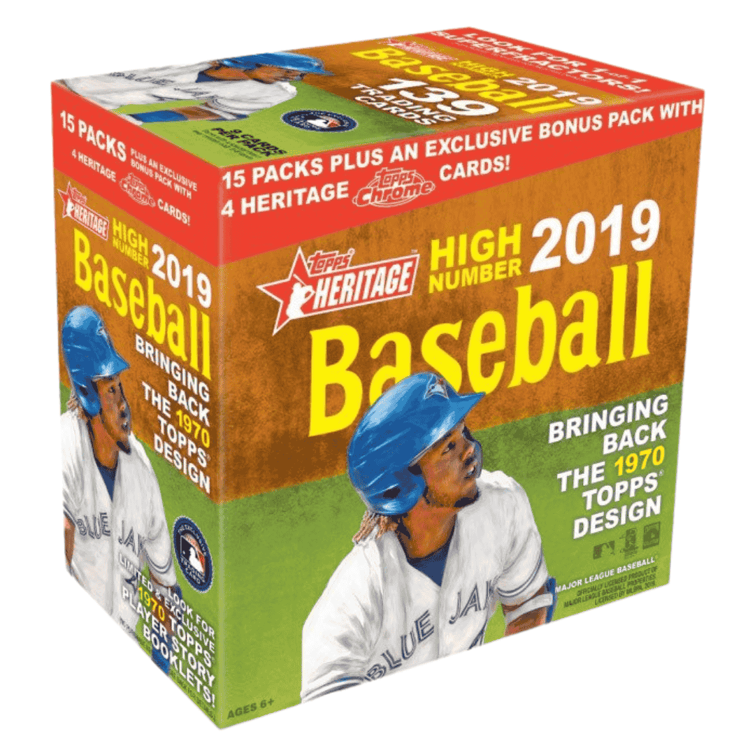 2019 Topps Heritage High Number Baseball Fall Mega Box