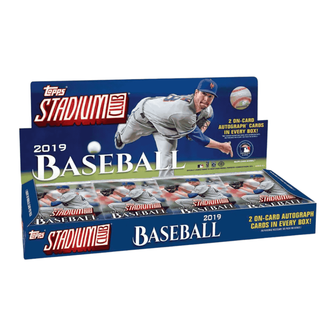 2019 Topps Stadium Club Baseball Hobby Box