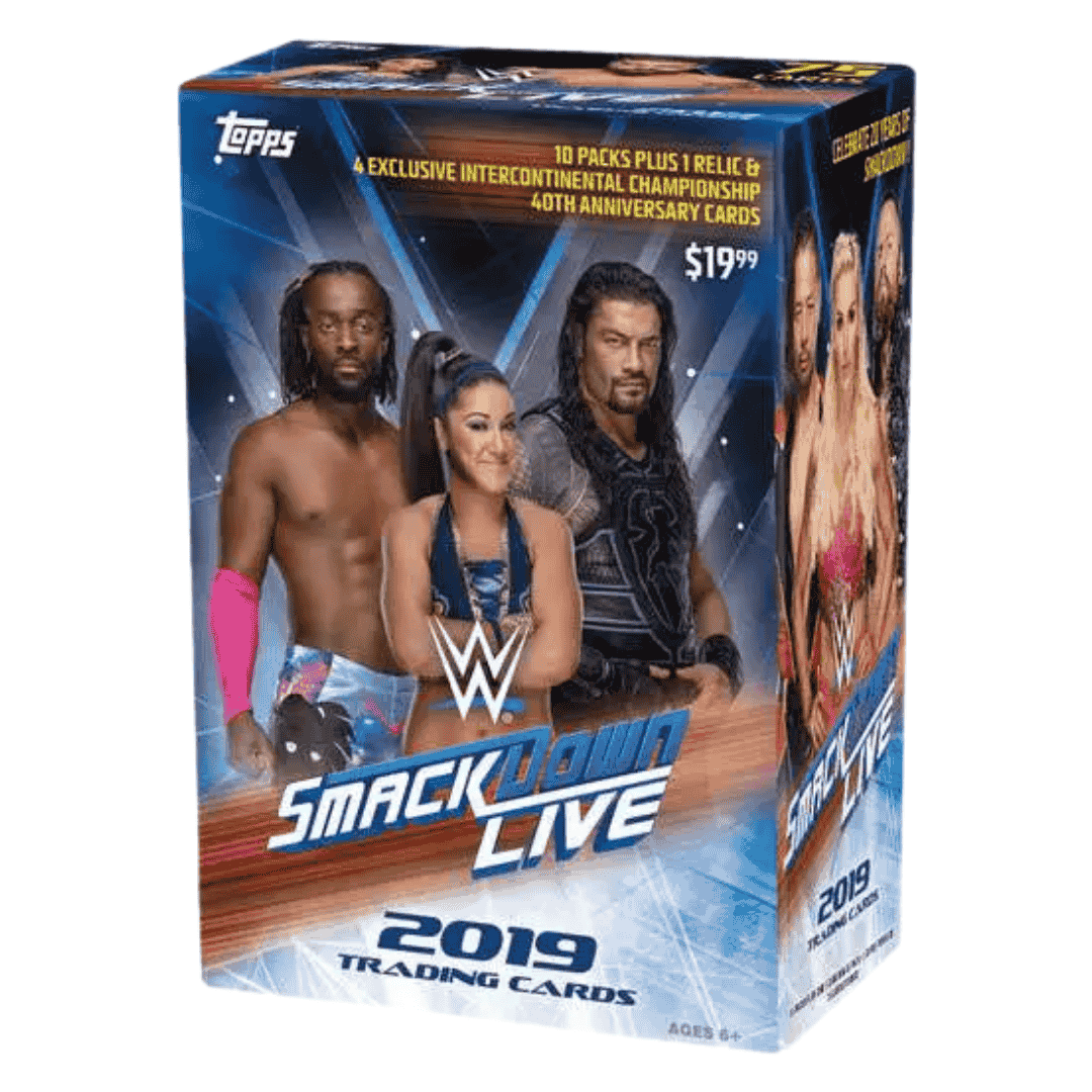 2019 Topps WWE Smackdown Blaster Box