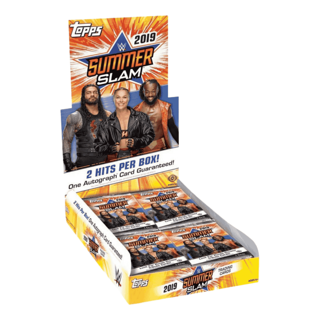 2019 Topps WWE SummerSlam Blaster Box