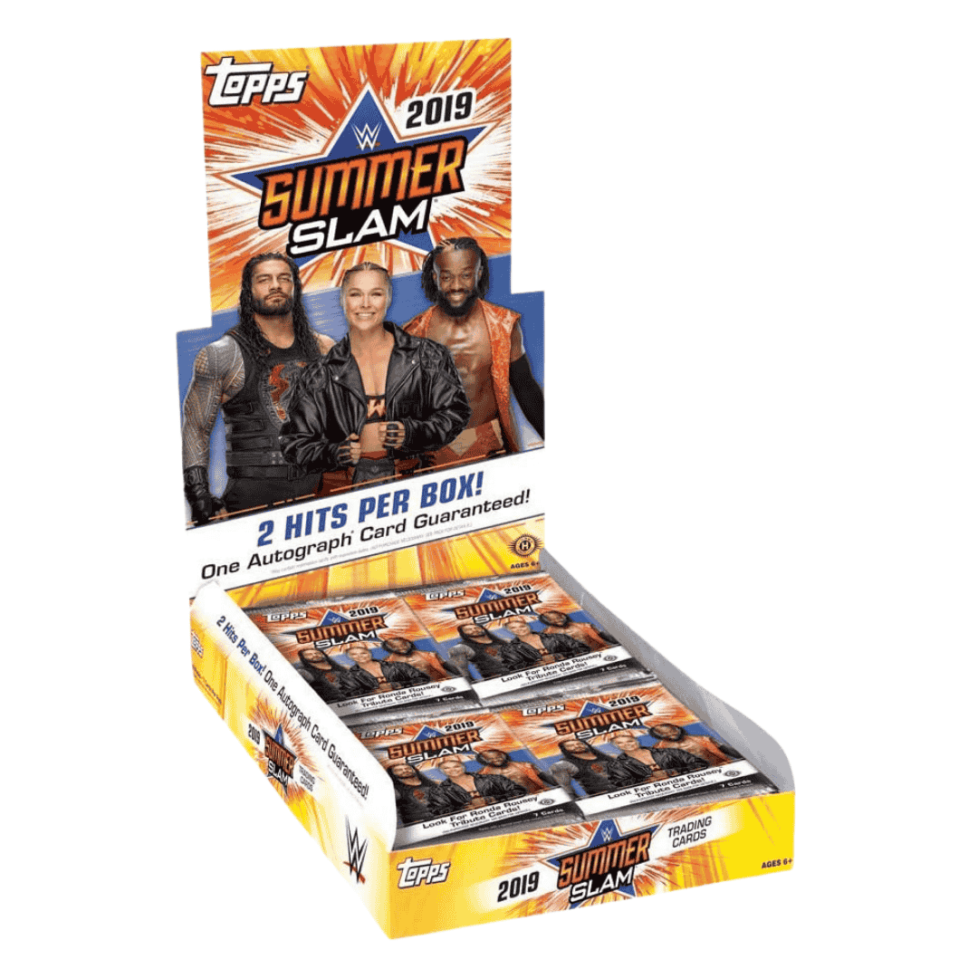 2019 Topps WWE SummerSlam Hobby Box 