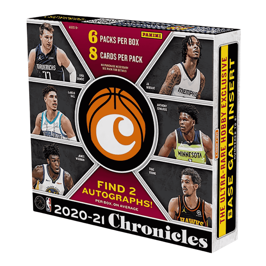2020-21 Panini Chronicles Basketball Hobby Box