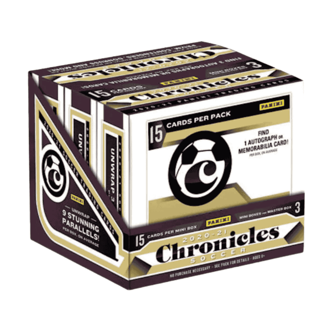 2020-21 Panini Chronicles Soccer Hobby Box