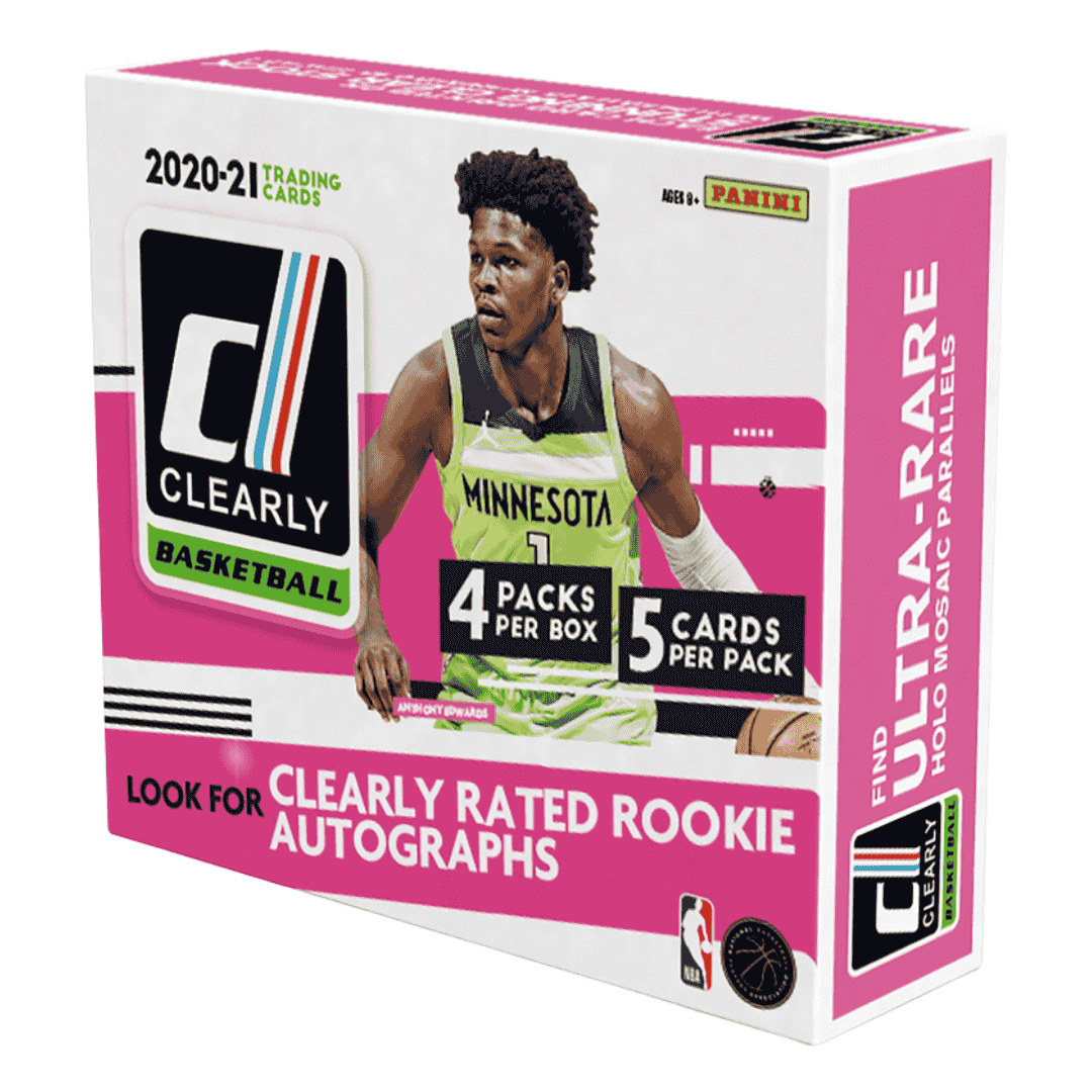 2020-21 Panini Clearly Donruss Basketball Hobby Box