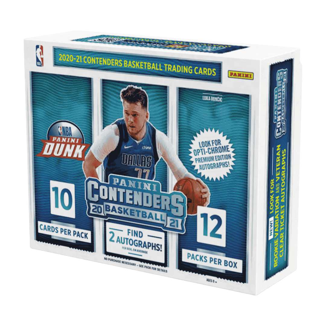 2020-21 Panini Contenders Basketball Hobby Box