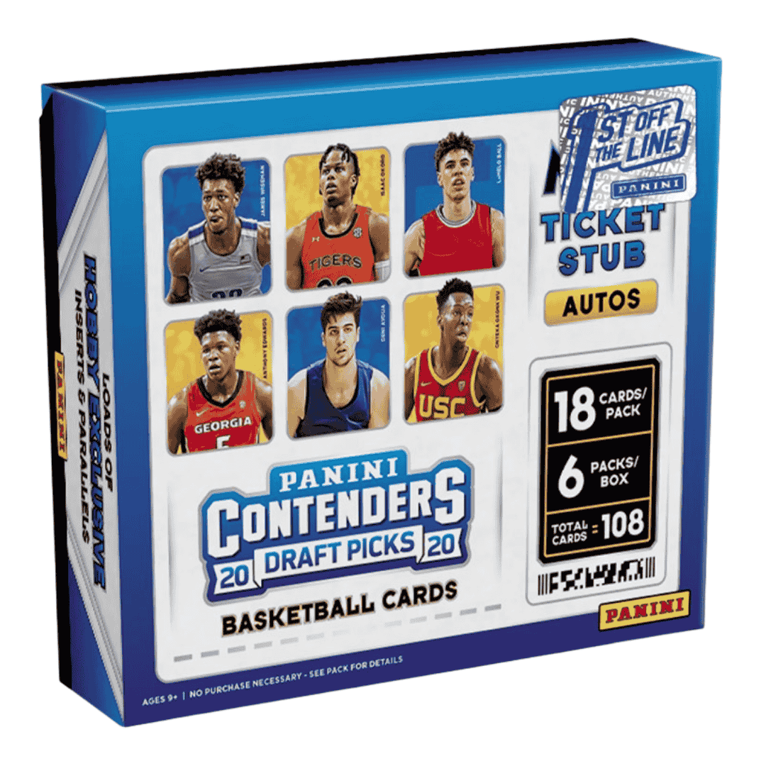 2020-21 Panini Contenders Draft Picks Basketball 1st Off The Line Hobby Box