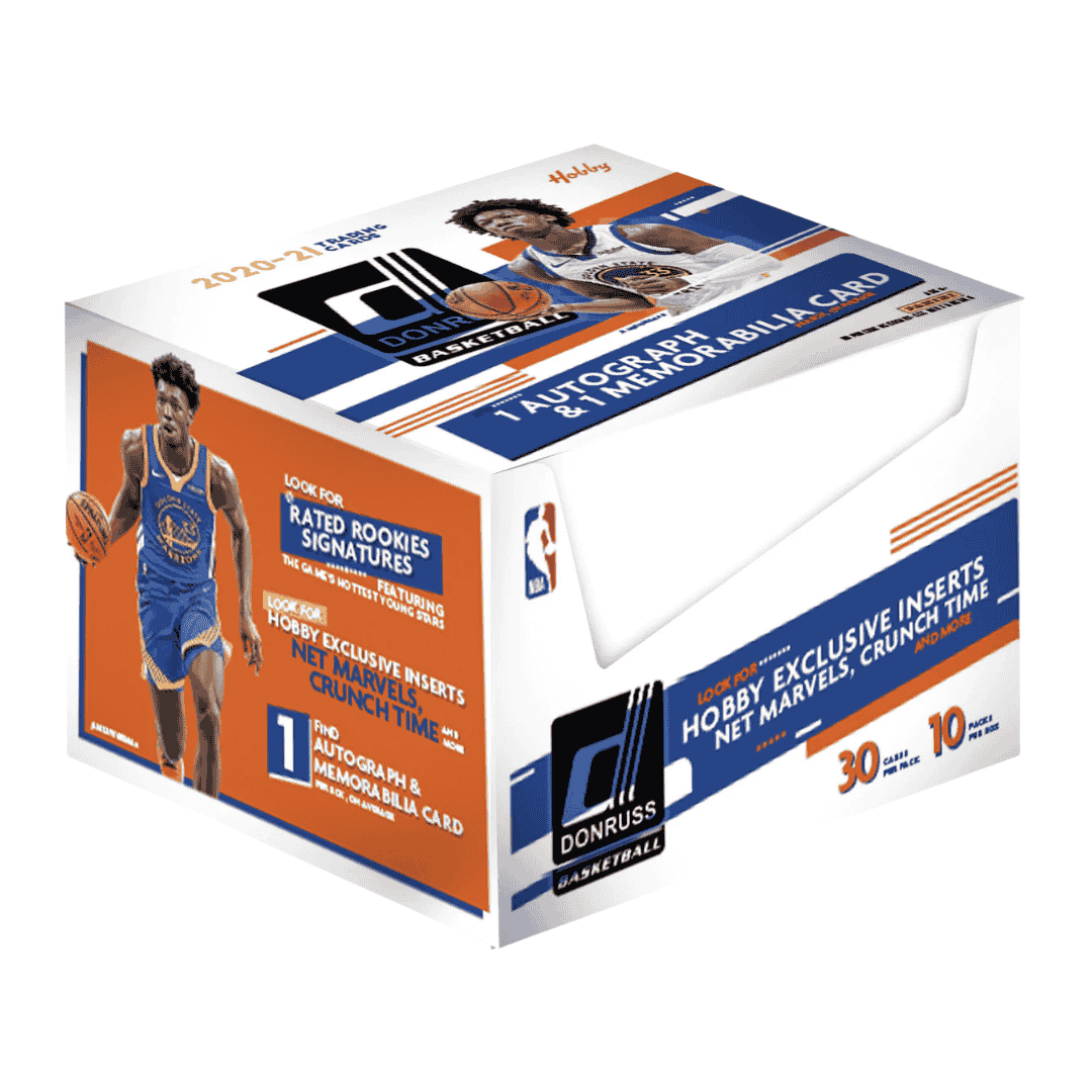 2020-21 Panini Donruss Basketball Hobby Box