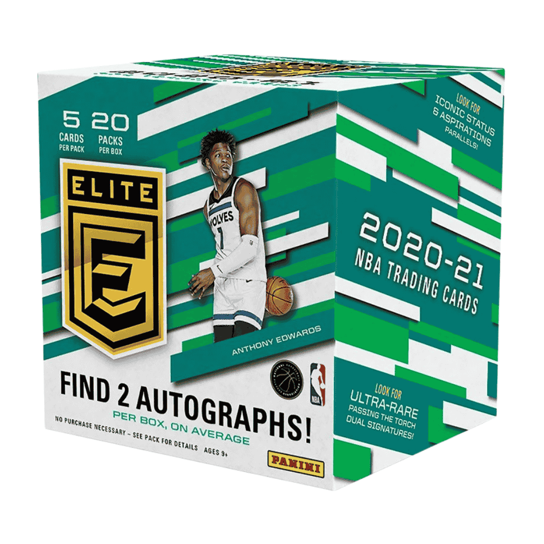2020-21 Panini Donruss Elite Basketball Hobby Box