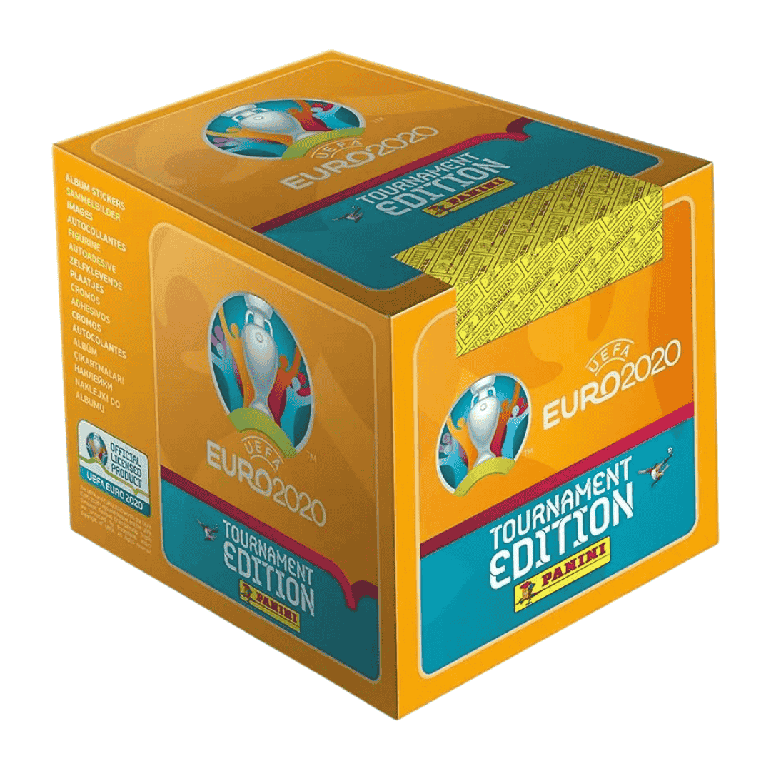 2020-21 Panini Euro Cup Soccer Sticker Box