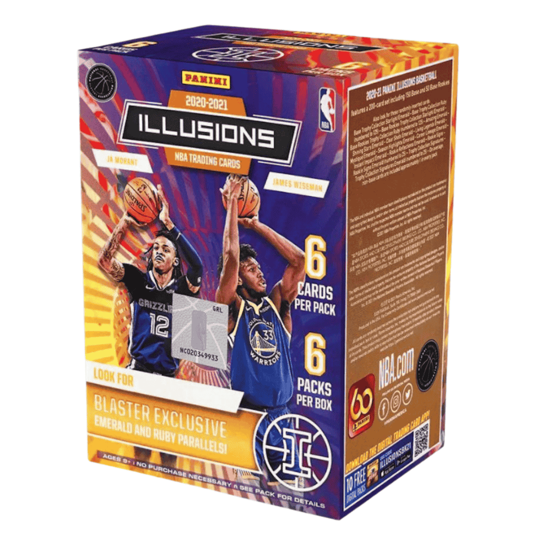 2020-21 Panini Illusions Basketball Blaster Box