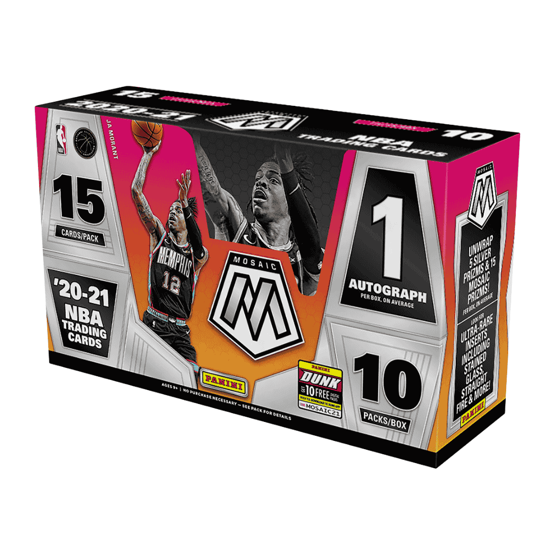 2020-21 Panini Mosaic Basketball Hobby Box