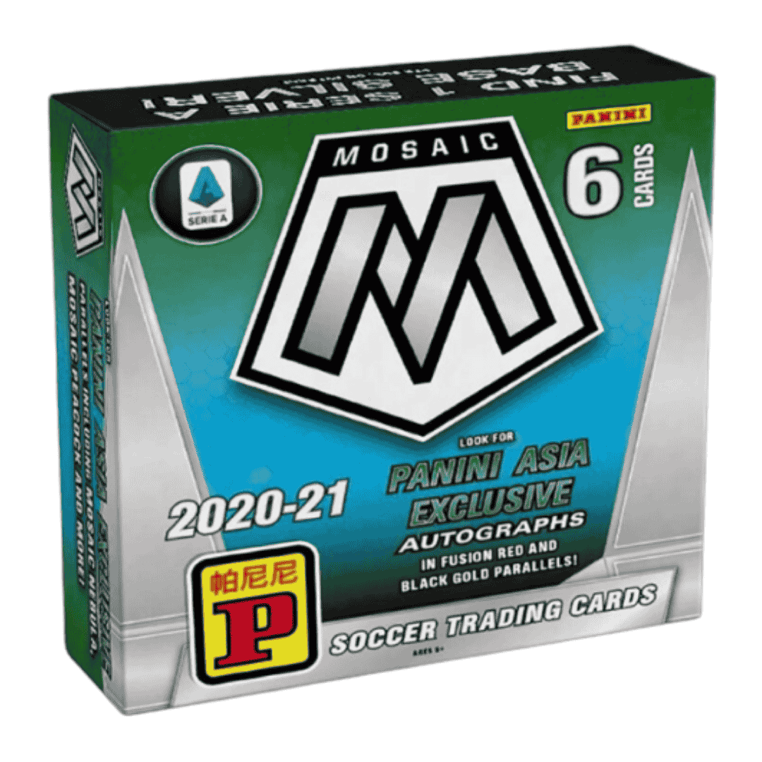 2020-21 Panini Mosaic Serie A Soccer Asia Tmall Hobby Box