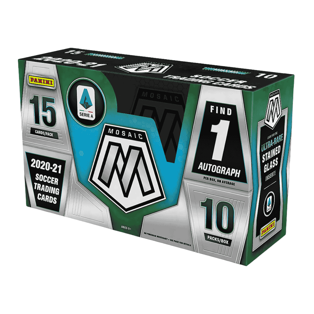 2020-21 Panini Mosaic Serie A Soccer Hobby Box