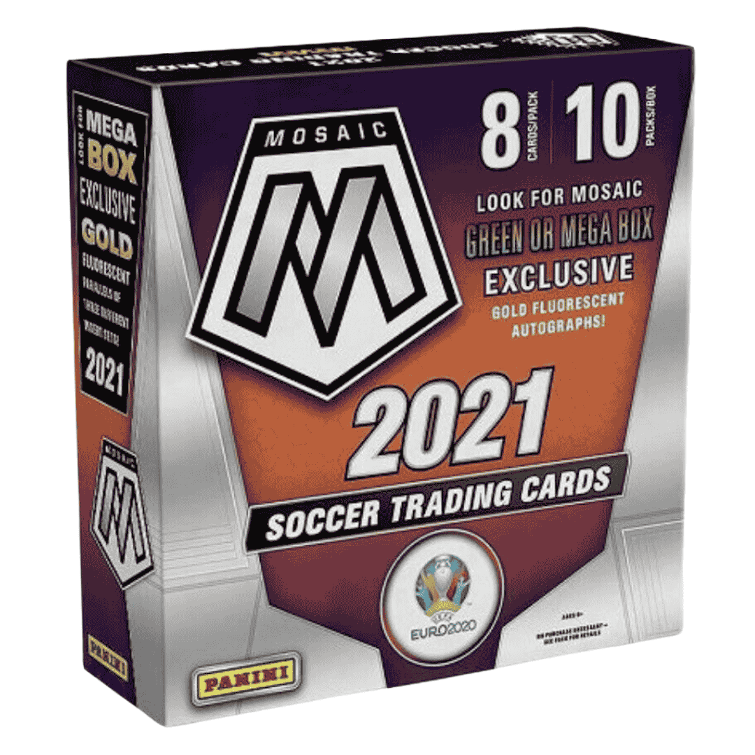 2020-21 Panini Mosaic UEFA Euro Soccer Mega Box