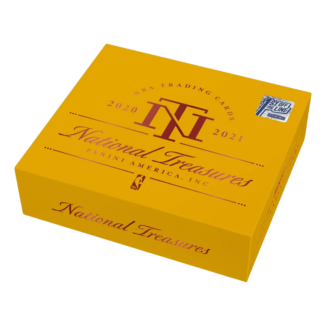 2020-21 Panini National Treasures Basketball 1st Off The Line Hobby Box