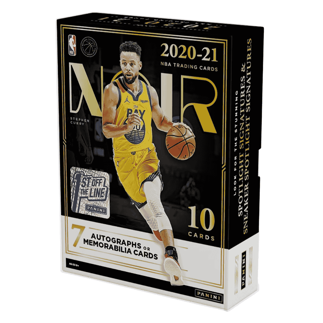 2020-21 Panini Noir Basketball 1st Off The Line FOTL Hobby Box