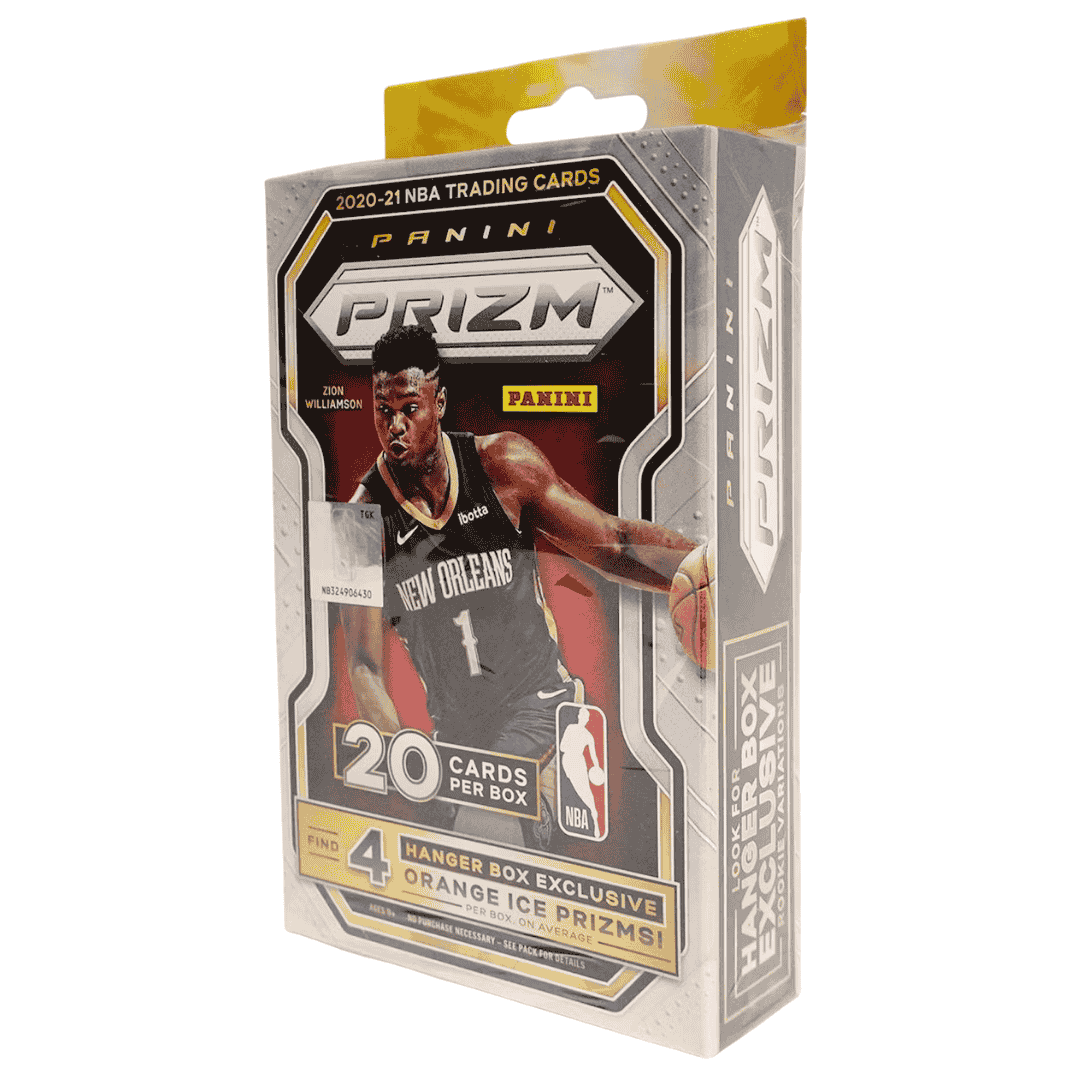 2020-21 Panini Prizm Basketball Hanger Box  (Orange Parallels!)