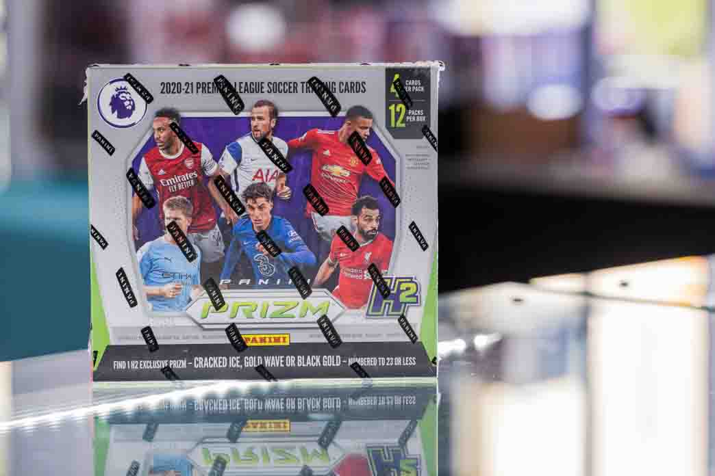 2020-21 Panini Prizm English Premier League H2 Soccer 20-Box Case