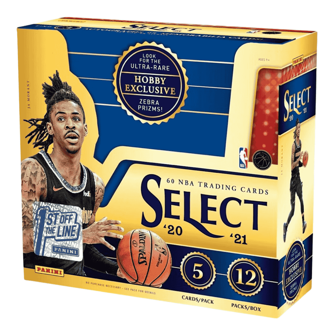 2020-21 Panini Select Basketball 1st Off The Line Hobby Box