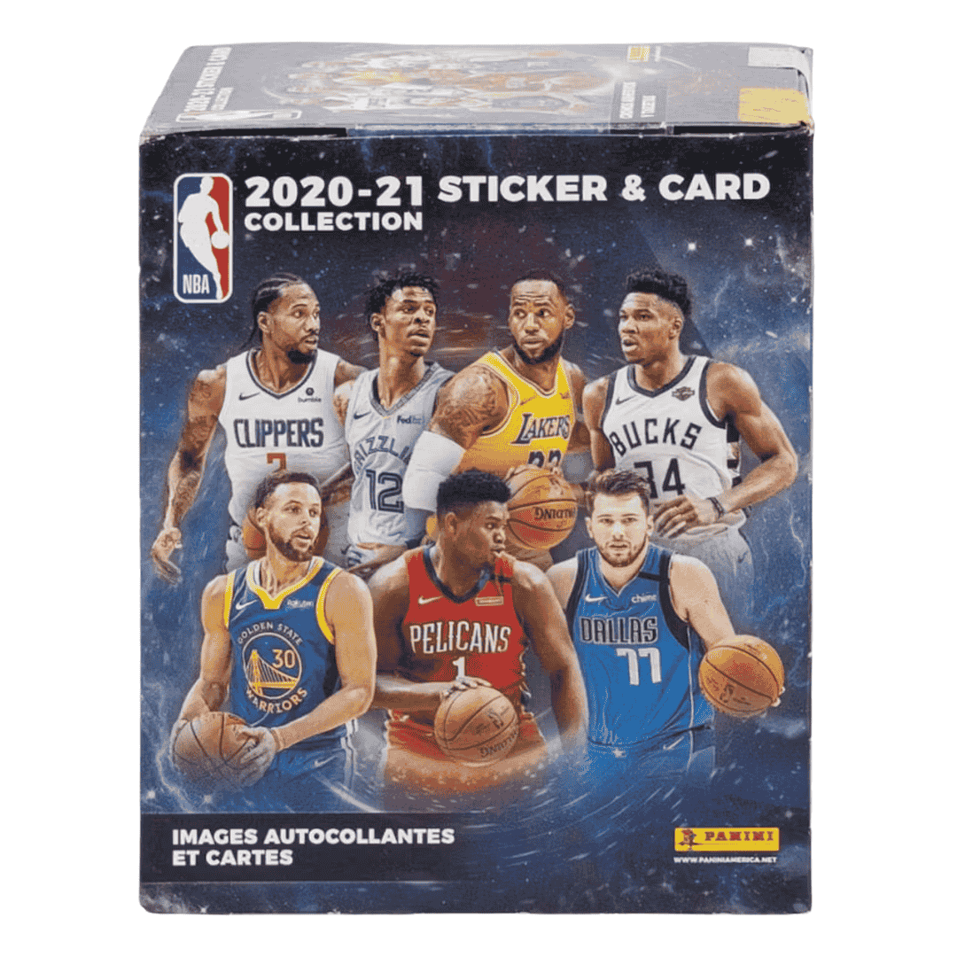 2020-21 Panini Sticker Collection Basketball Box