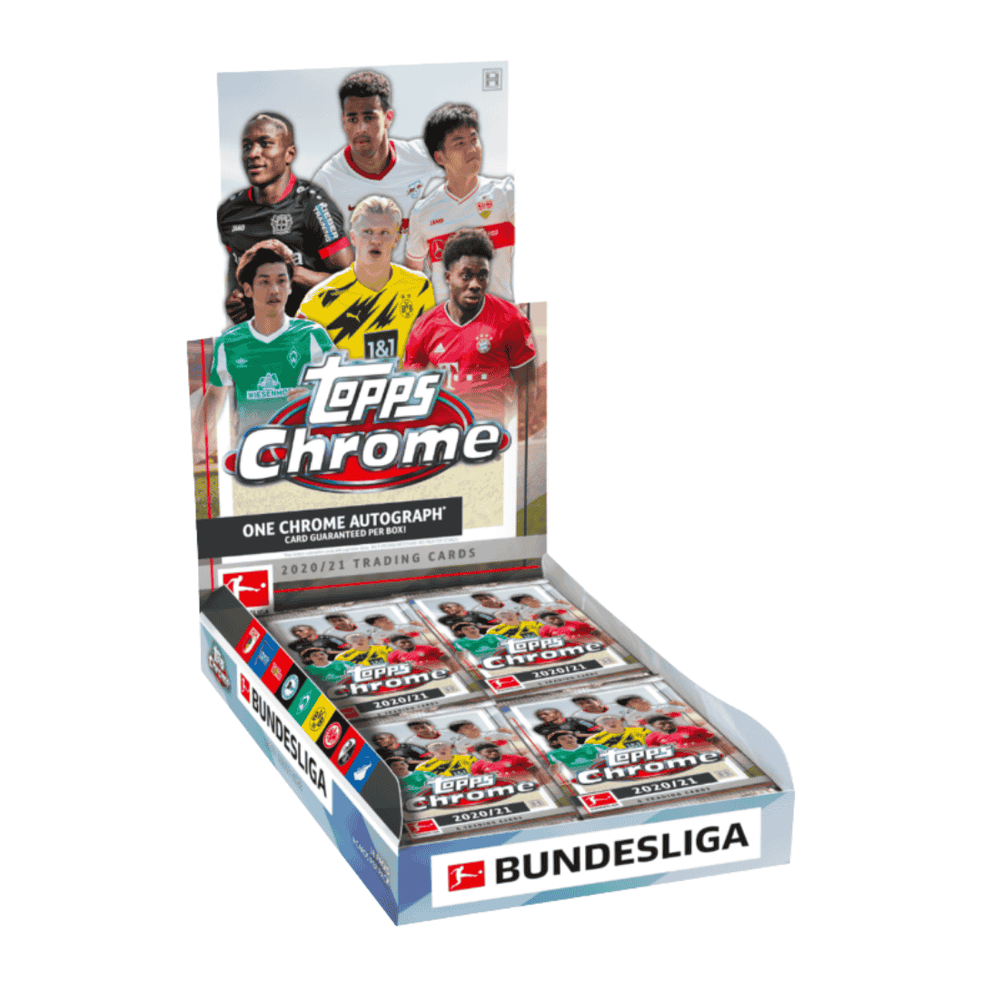 2020-21 Topps Chrome Bundesliga Soccer Hobby Box