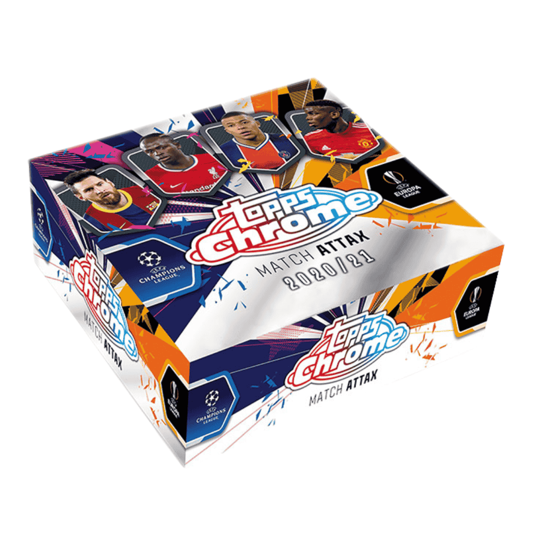 2020-21 Topps Chrome UEFA Match Attax Soccer Box
