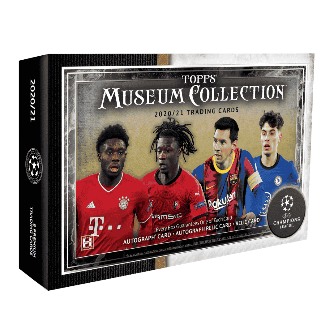 2020-21 Topps Museum Collection UEFA Champions League Soccer Hobby Box