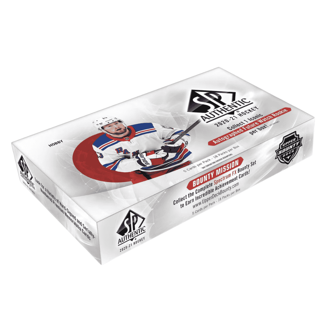 2020-21 Upper Deck SP Authentic Hockey Hobby Box