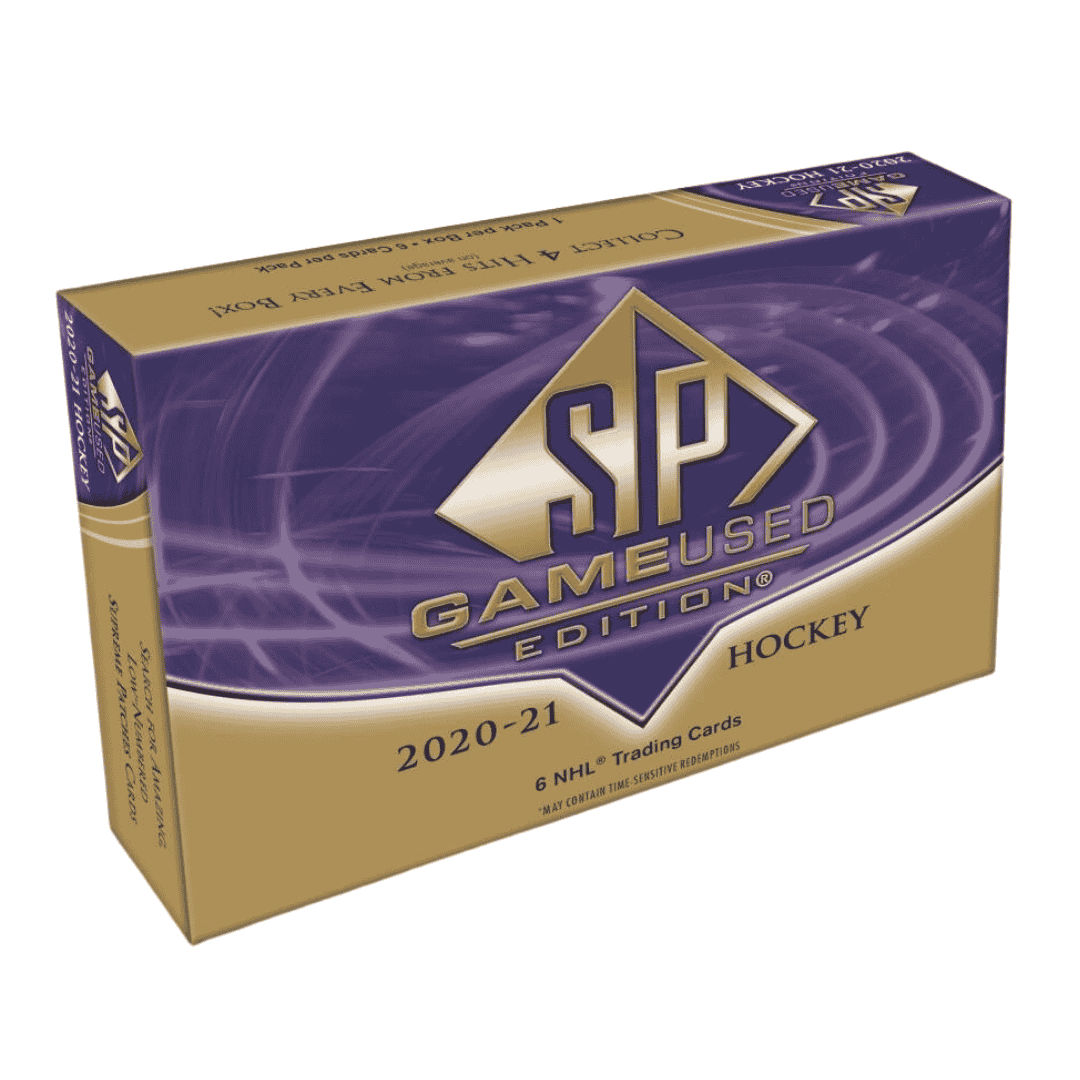 2020-21 Upper Deck SP Game Used Hockey Hobby Box