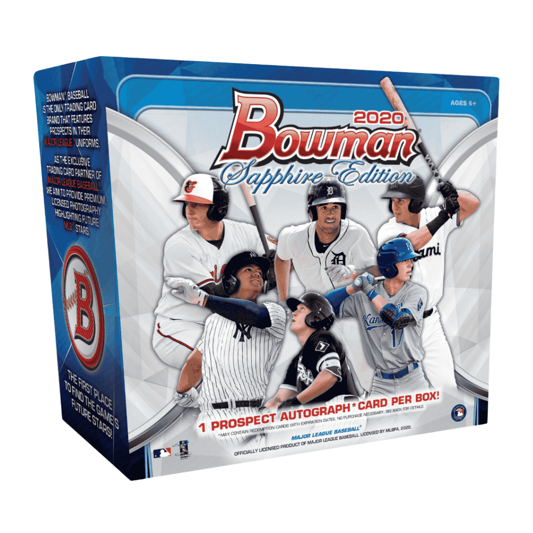 2020 Bowman Baseball Sapphire Edition Box