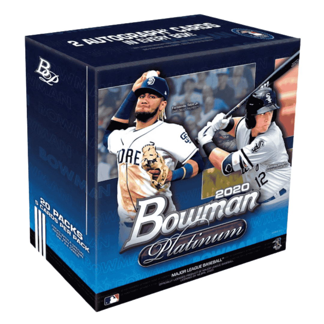 2020 Bowman Platinum Baseball Mega Box
