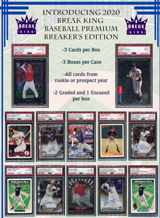2020 Break King Premium Edition Baseball Box
