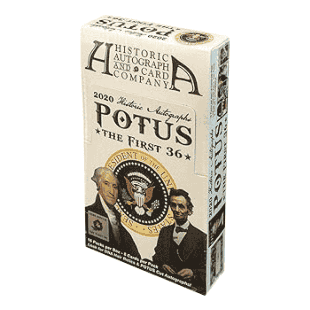 2020 Historic Autographs P.O.T.U.S. The First 36 Hobby Box
