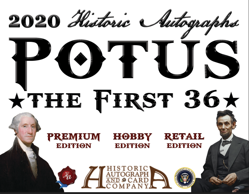 2020 Historic Autographs POTUS - The First 36 Blaster Pack