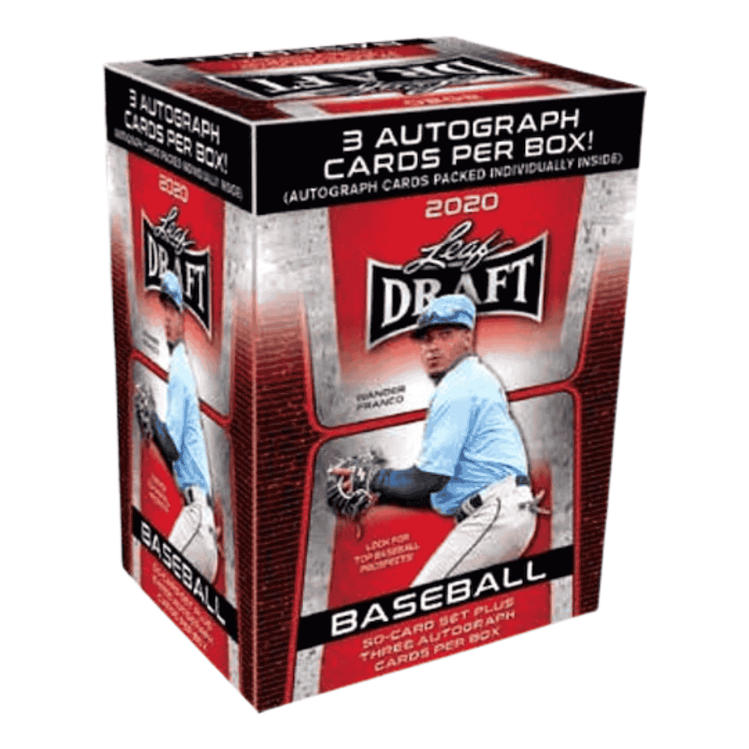 2020 Leaf Draft Baseball Hobby Blaster Box