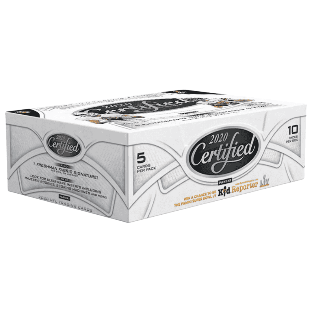 2020 Panini Certified Football Hobby Box