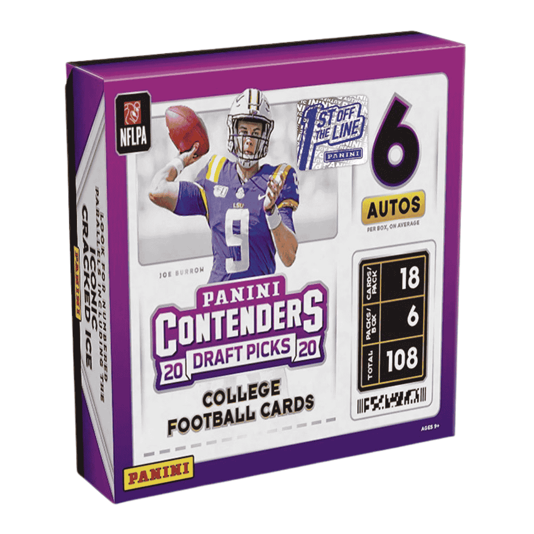 2020 Panini Contenders Draft Picks Football 1st Off The Line Hobby Box