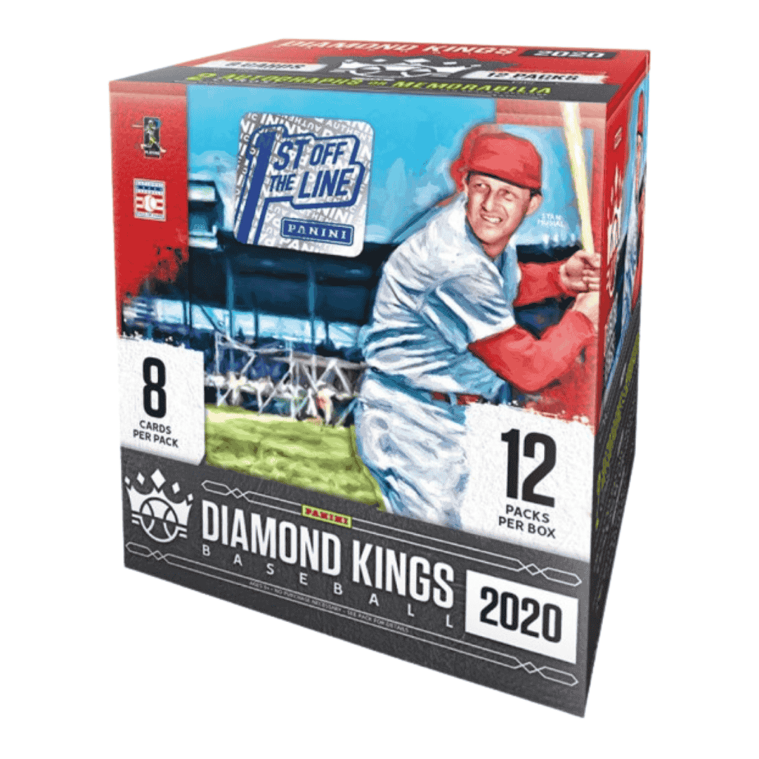 2020 Panini Donruss Diamond Kings Baseball 1st Off The Line Hobby Box