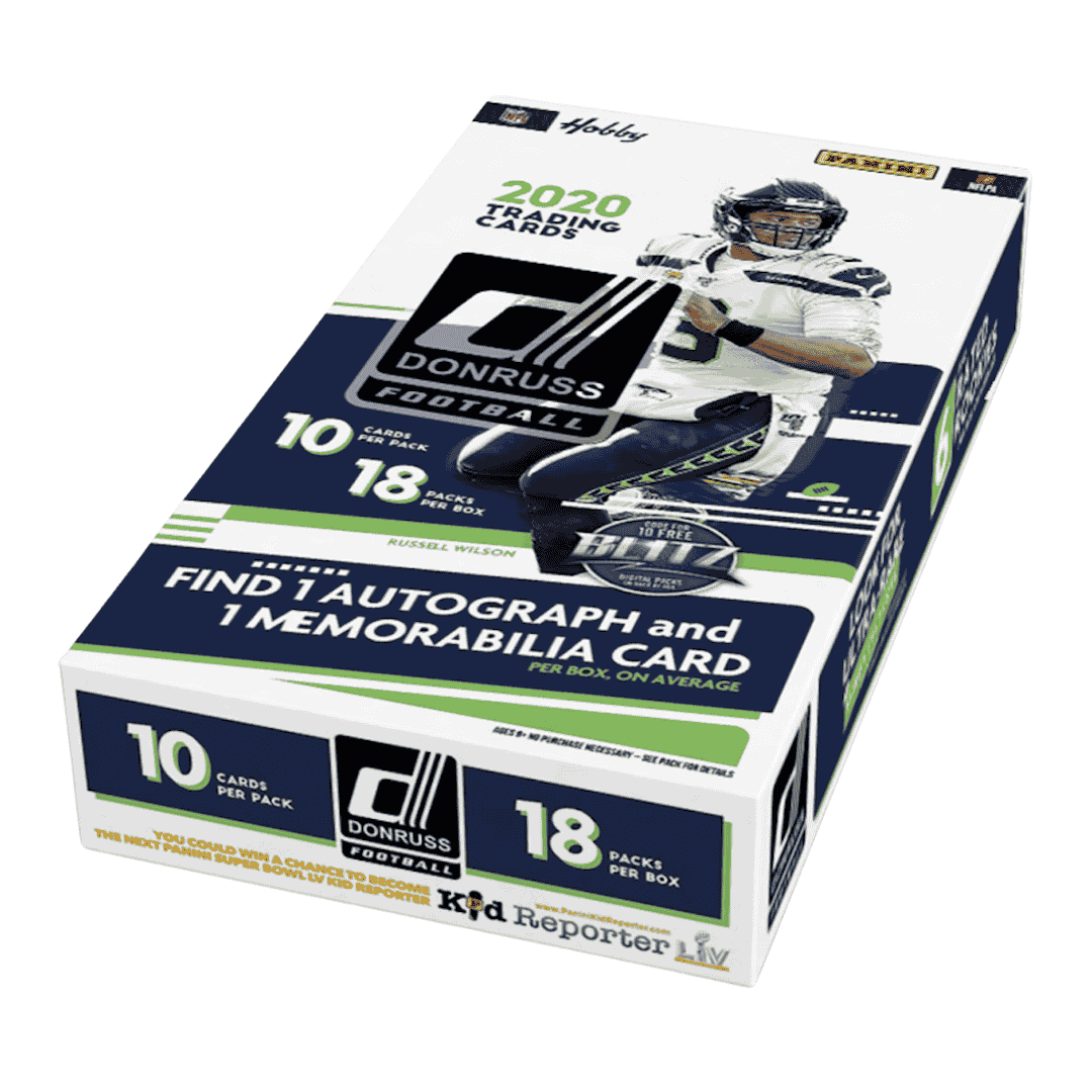 2020 Panini Donruss Football Hobby Box