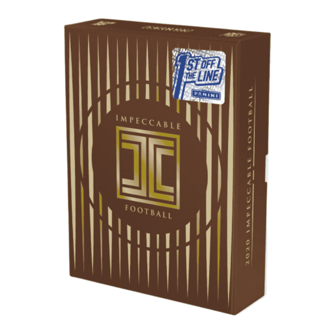 2020 Panini Impeccable Football 1st Off The Line Hobby Box