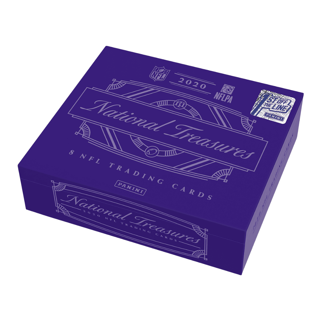 2020 Panini National Treasures Football Hobby Box