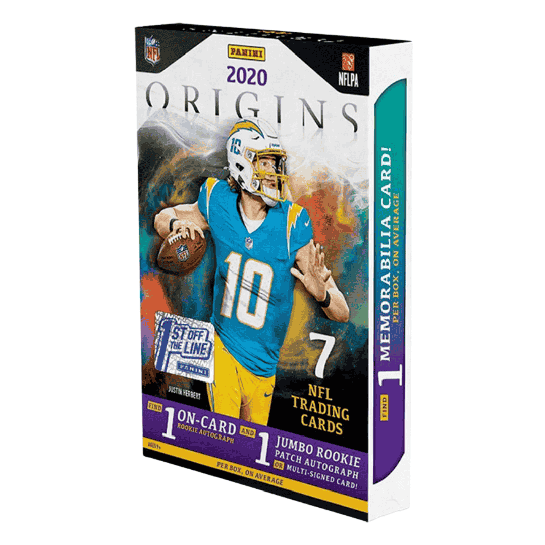 2020 Panini Origins Football 1st Off The Line Hobby Box