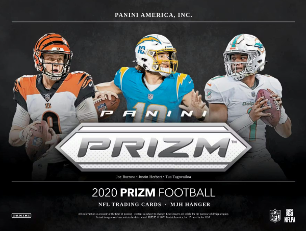 2020 Panini Prizm Football Hanger 36-Box Case (Red Ice Prizms)