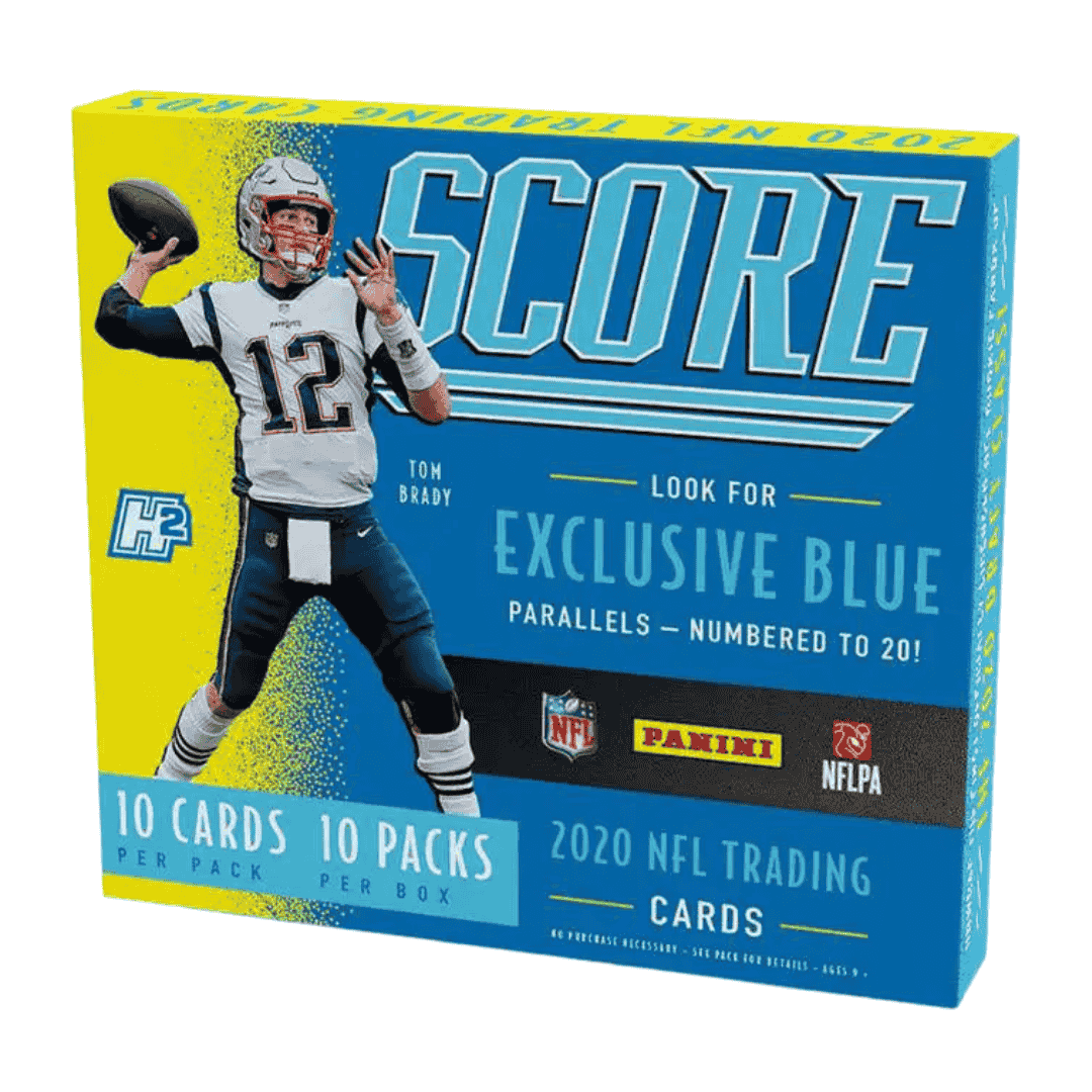 2020 Panini Score Football Hobby Hybrid Box