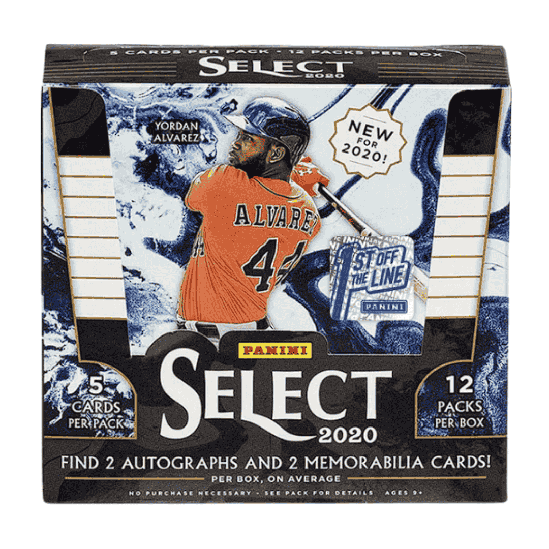 2020 Panini Select First Off The Line Baseball Hobby Box