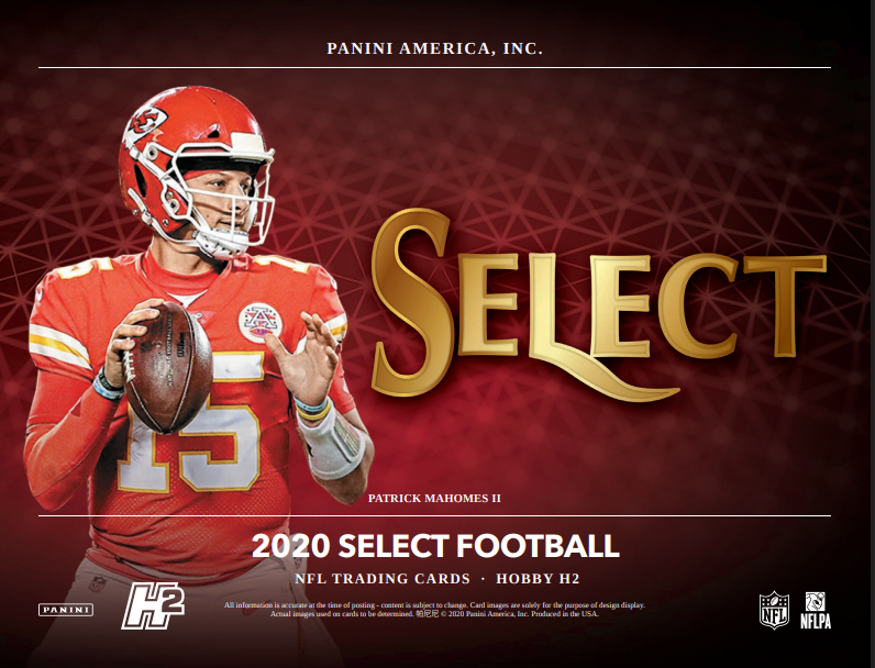 2020 Panini Select Football Hobby Hybrid H2 Pack